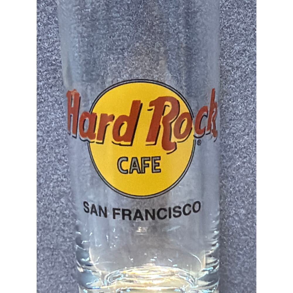 Lot of 4 Hard Rock Cafe 4” Shot Glass Minneapolis San Francisco Honolulu Cancun - Picture 5 of 9
